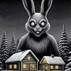 Evil Giant Bunny Diamond Painting