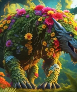 Floral Giant Fantasy Diamond Painting
