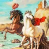 Giorgio De Chirico Horses Diamond Painting