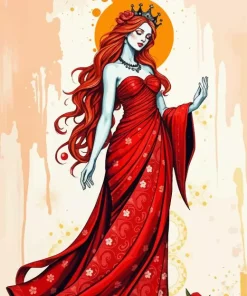 Goddess Of Love Diamond Painting