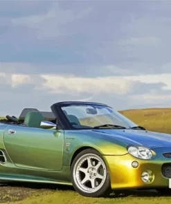 Green Mgf Car Diamond Painting