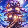 House Scenery Art Diamond Painting