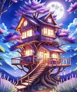 House Scenery Art Diamond Painting