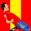 Illustration David Villa Diamond Painting