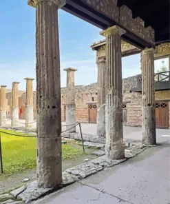 Italy Pompeii Ruins Diamond Painting