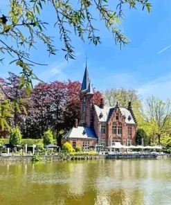 Minnewater Park Belgium Diamond Painting