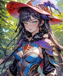 Mona Genshin Impact Diamond Painting