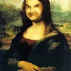 Mona Lisa Mr Bean Diamond Painting