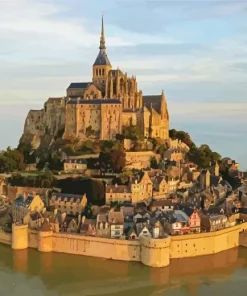 Mont Saint Michel France Diamond Painting