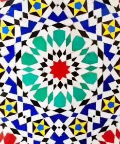 Moroccan Mosaic Diamond Painting
