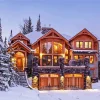 Mountain House Diamond Painting