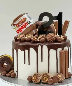 Nutella Birthday Cake Diamond Painting