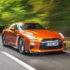 Orange Nissan Gtr Diamond Painting