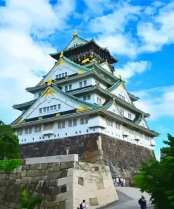 Osaka Castle Diamond Painting