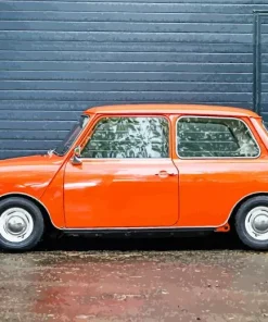 Red Mini Cooper Diamond Painting