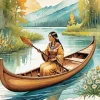 Sacagawea Art Diamond Painting