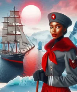 Sailor Lady Art Diamond Painting