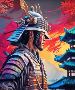 Samurai Japanese Art Diamond Painting