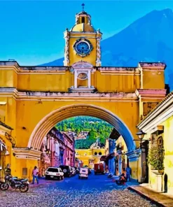 Santa Catalina Guatemala Diamond Painting