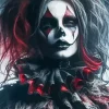 Scary Woman Clown Diamond Painting