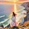 Sea Sunset Art Diamond Painting