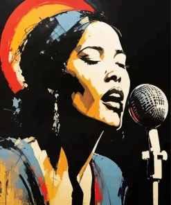 Singing Painting Diamond Painting