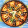 Spanish Paella Dish Diamond Painting