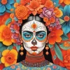Sugar Skull Girl Diamond Painting