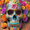 Sugar Skull Mask Diamond Painting
