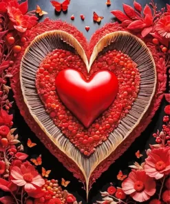 Valentine Heart Diamond Painting