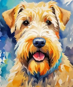 Wheaten Terrier Dog Diamond Painting