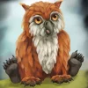 Wild Owlbear Diamond Painting
