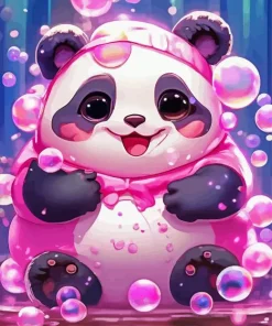 Cute Chubby Panda Diamond Painting