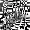Illustration Chess Board Diamond Painting