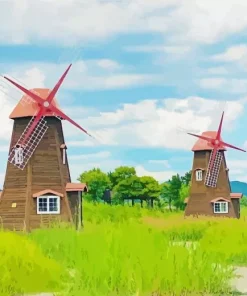 Aesthetic Sorae Ecology Park Art Diamond Painting