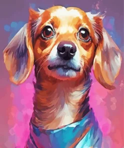 Chiweenie Dog Diamond Painting