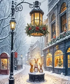 Christmas Snow Diamond Painting