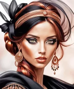 Cool Spain Gypsy Diamond Painting