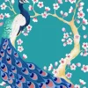 Peacock And Cherry Blossom Diamond Painting