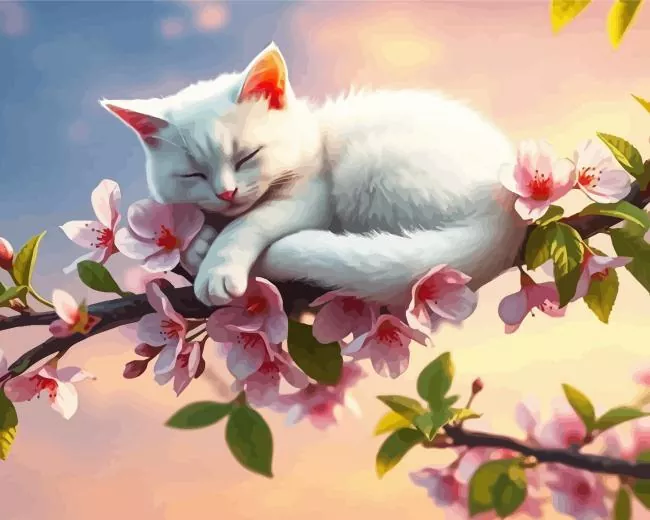 sleeping cat Diamond Dotz Sleeping Cat Diamond Painting